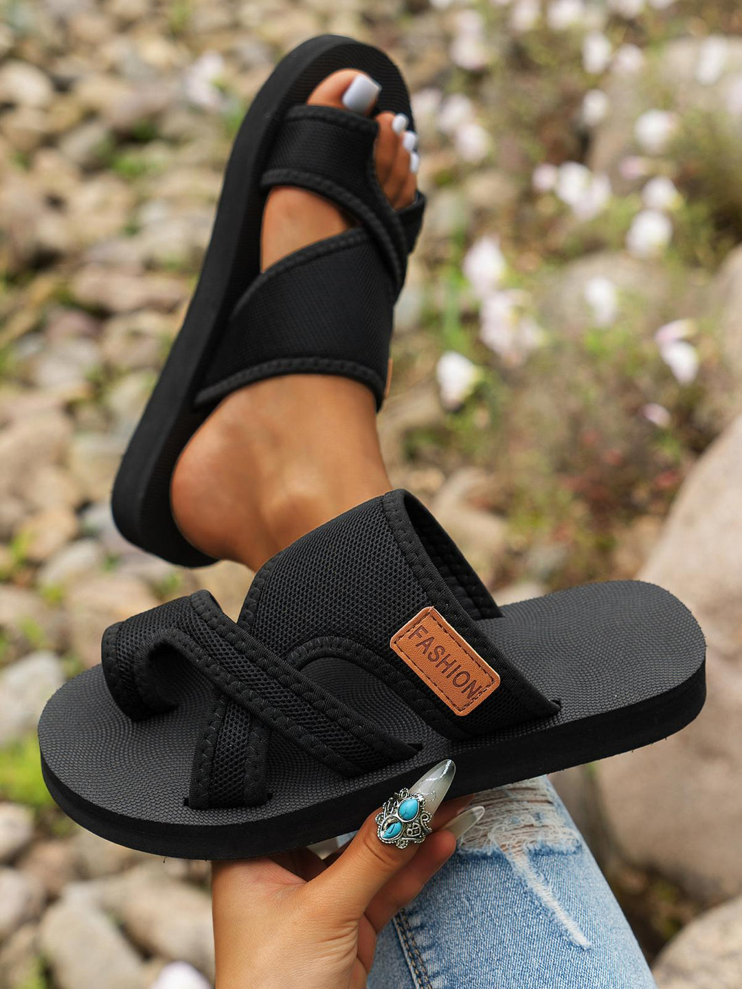ElenaMontari Orthopedic Mesh Sandals