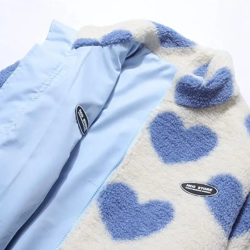 Alaine | Reversible Heart Jacket