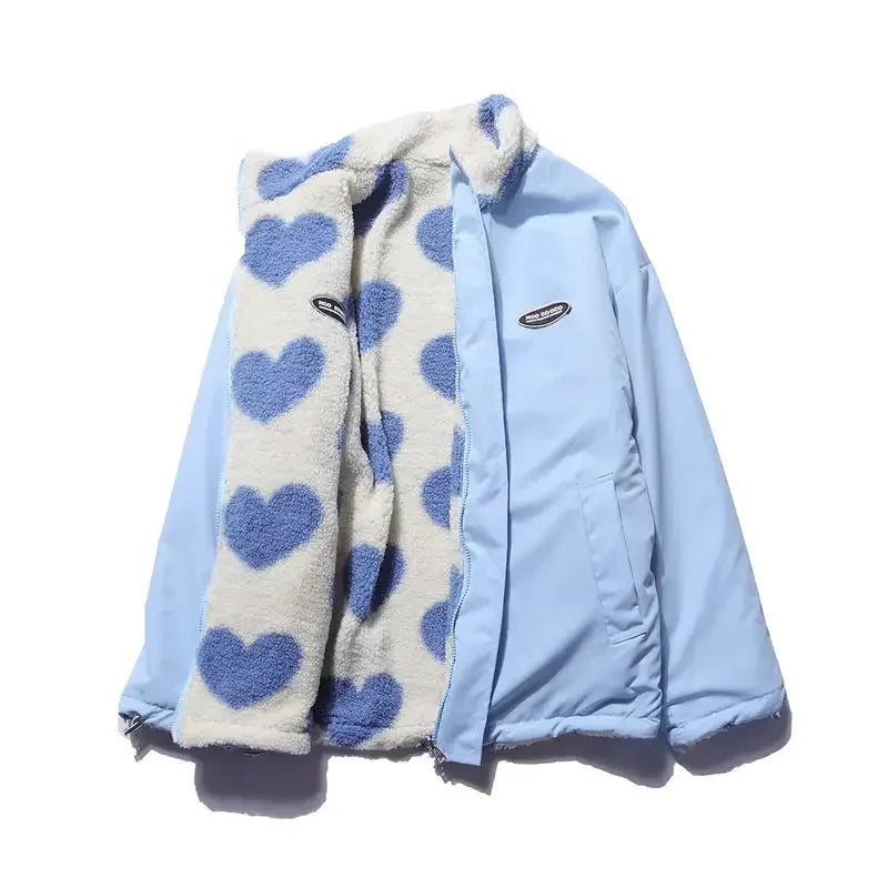 Alaine | Reversible Heart Jacket